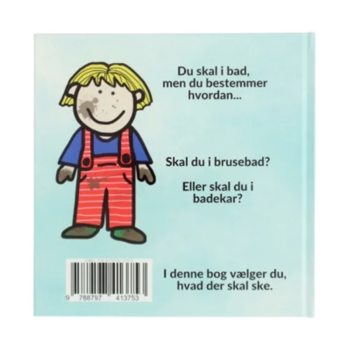 Hvad du vil, når DU skal i bad - af Sarah Kirstein (bog)