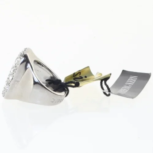 Sølvring med krystaller fra Dyrberg Kern (str. 51 mm)