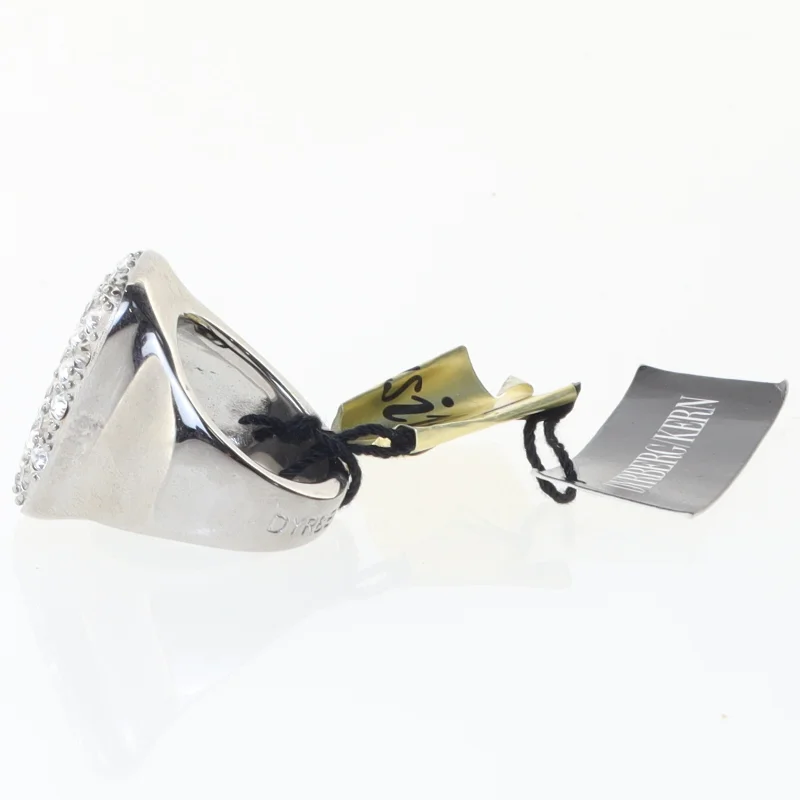 Sølvring med krystaller fra Dyrberg Kern (str. 51 mm)