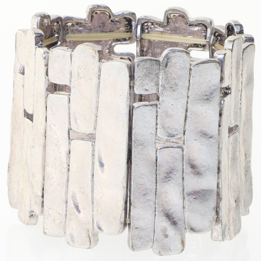 Sølv armbånd (str. Ø 5 cm)