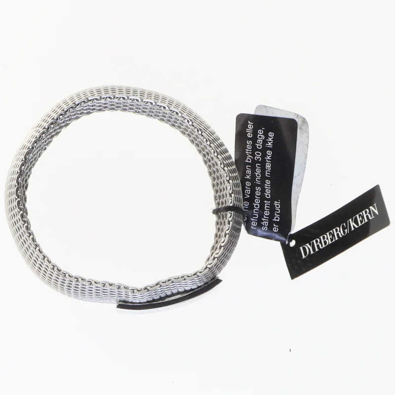 Flettet armbånd fra DYRBERG/KERN (str. 6,2 cm)