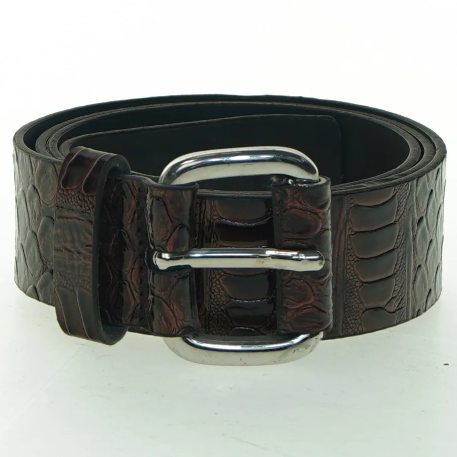 Guess præget bælte fra Guess (str. 85 cm)