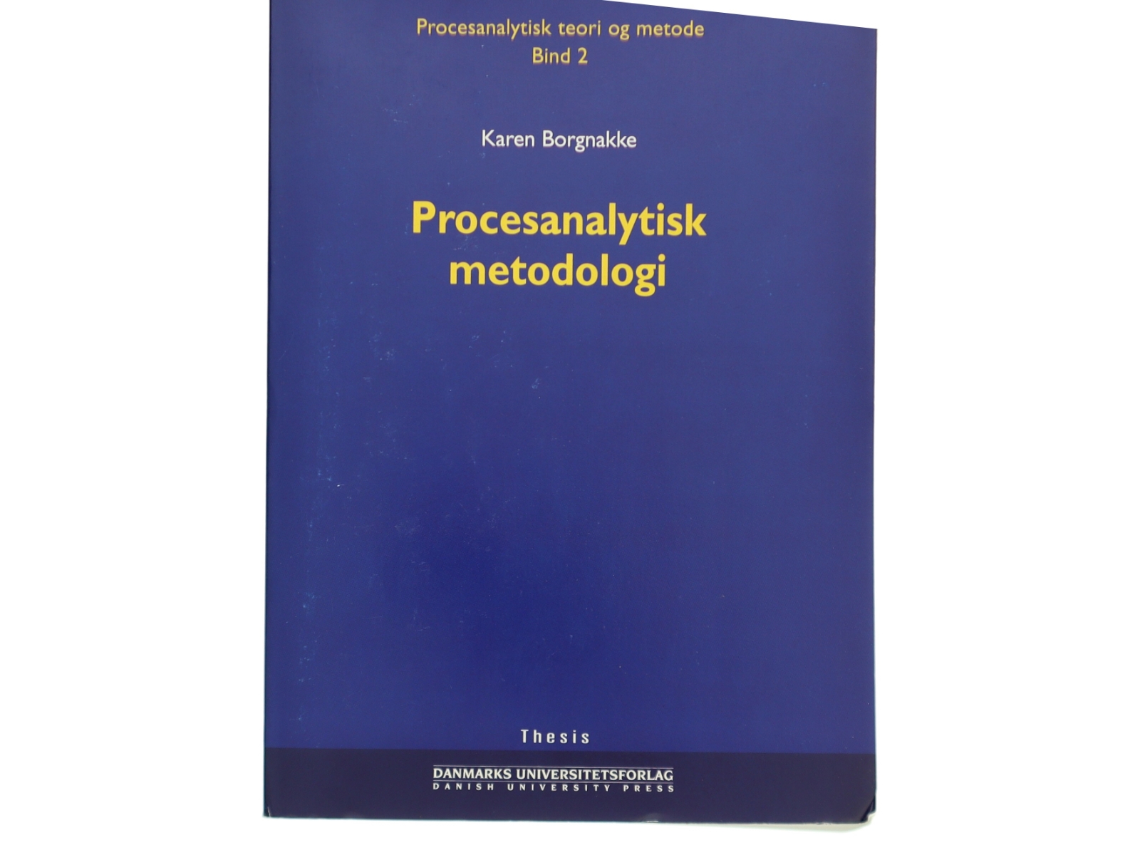 Procesanalytisk teori og metode. 22, Procesanalytisk metodologi af Karen Borgnakke (Bog)