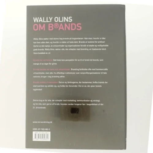 Om brands af Wally Olins (Bog)