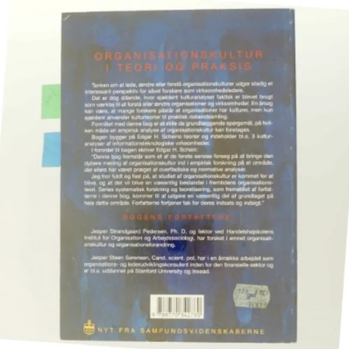 Organisationskultur i teori og praksis (Bog)