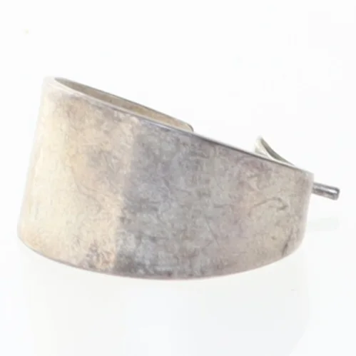 Ørering i sølv (str. Ø 2 cm)