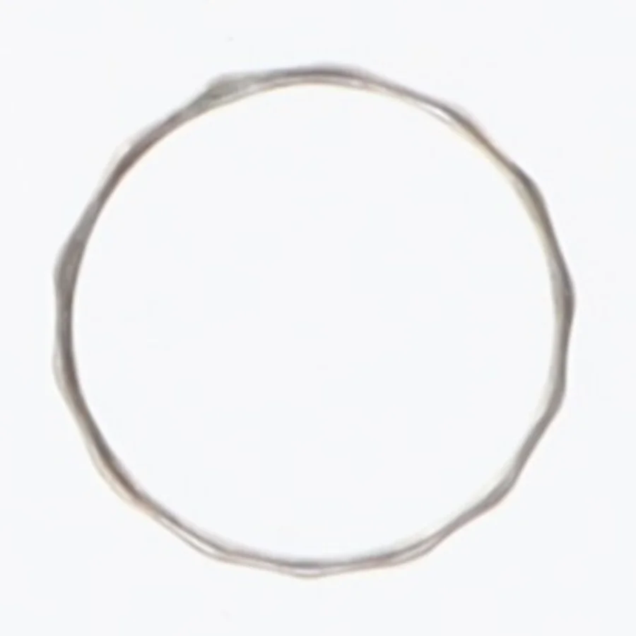 Simple sølvring (str. 55 mm)