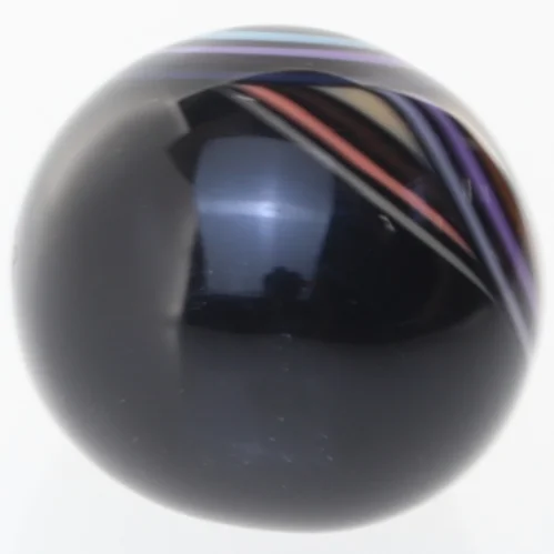 Sort glasring (str. 57 mm)