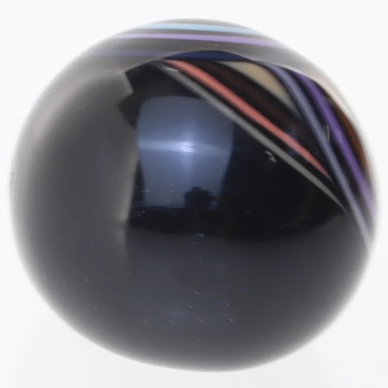 Sort glasring (str. 57 mm)