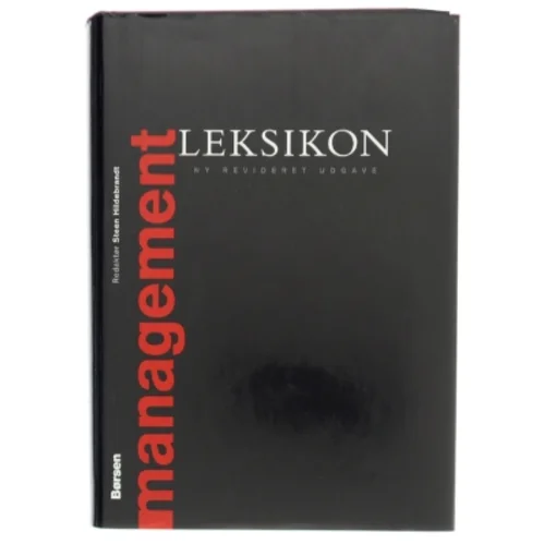 Management leksikon af Redaktør: Steen Hildebrandt (Bog)