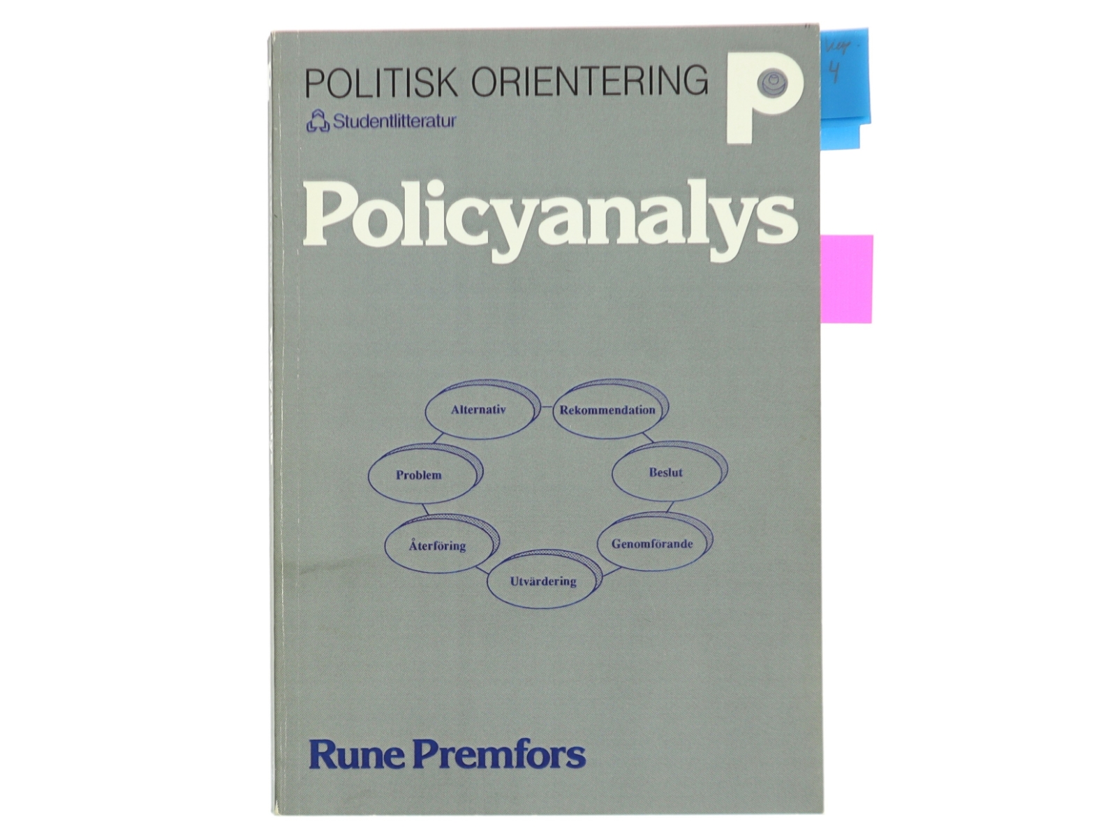 Policyanalys : kunskap, praktik och etik i offentlig verksamhet af Rune Premfors (Bog)