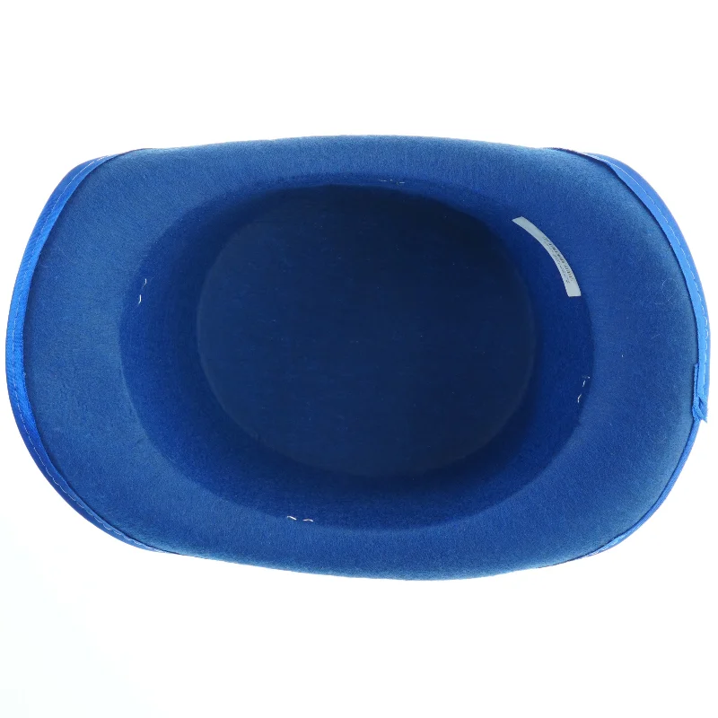 Blåt glitter festhat (str. Ø 30. cm)