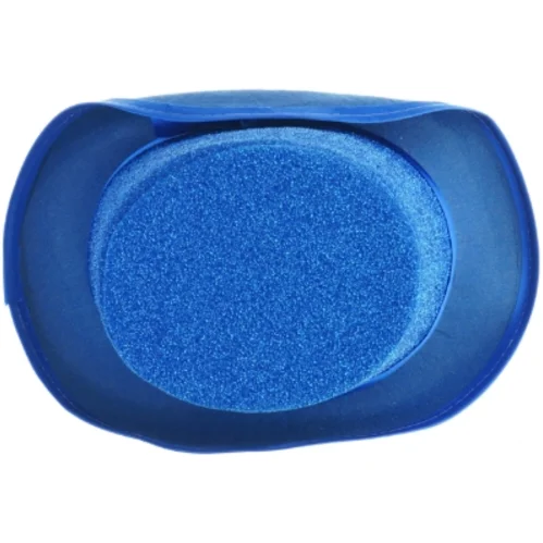 Blåt glitter festhat (str. Ø 30. cm)