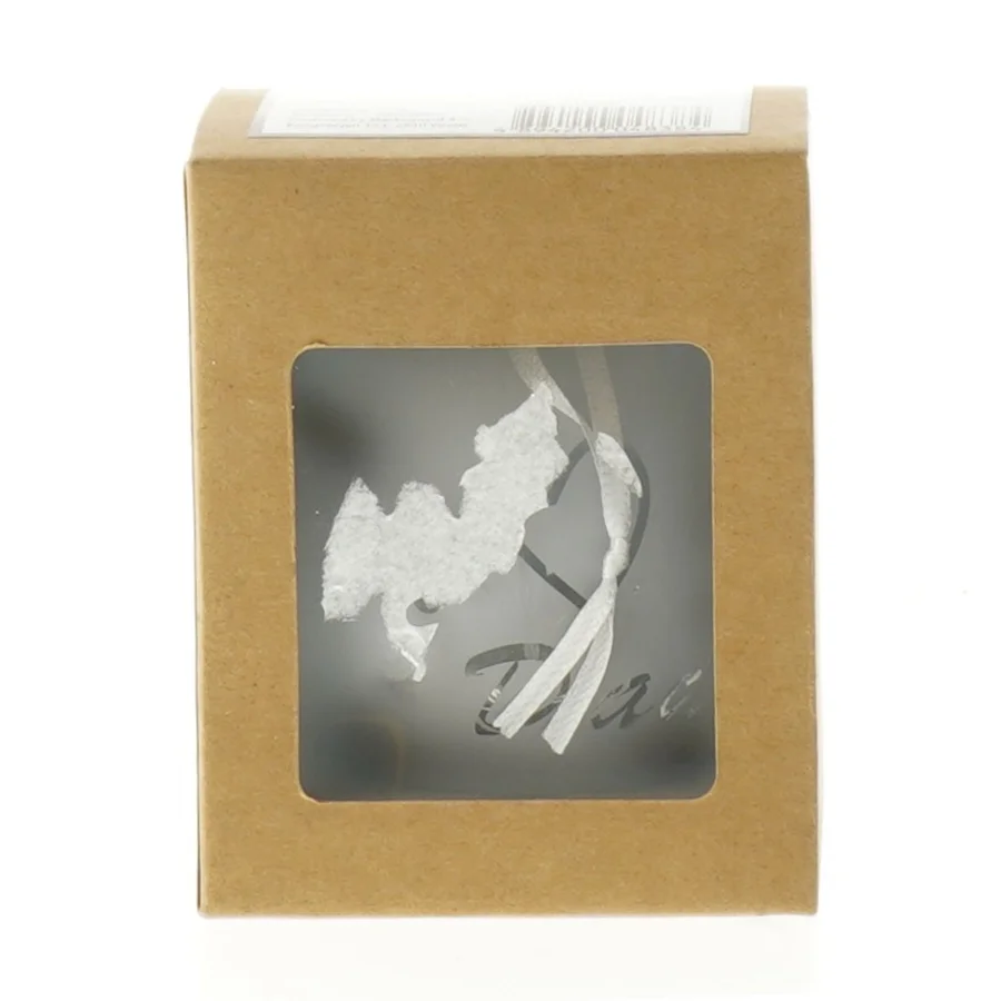 Lysestage i glas fra Netto (str. DIA 8.0 CM)
