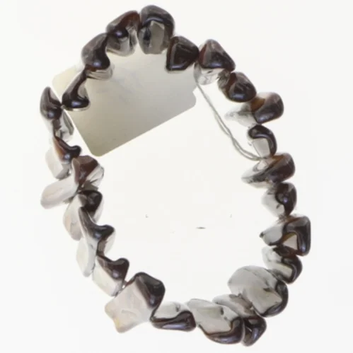 Perlemorsskåret armbånd (str. Ø 6,5 cm)