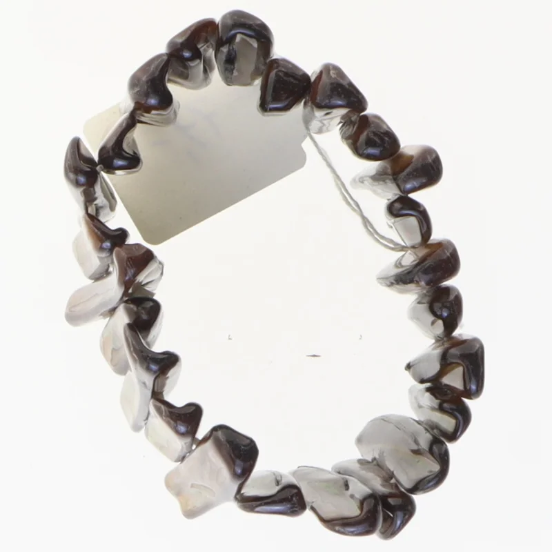 Perlemorsskåret armbånd (str. Ø 6,5 cm)