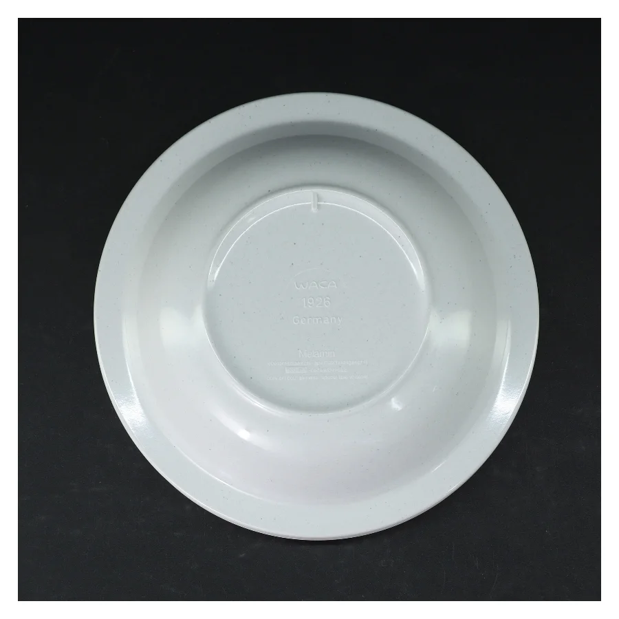 Seks dybe tallerkener fra Waca (str. Ø. 21 cm. 6 stykker)