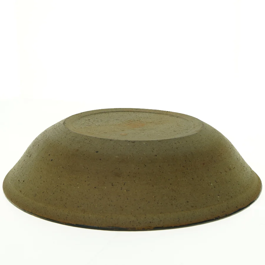 Keramikfad med fiskemotiver (str. Diameter, 37 cm)