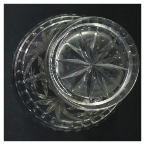 Tjekkisk Krystalglas vase (str. 20 cm)