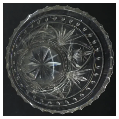 Tjekkisk Krystalglas vase (str. 20 cm)