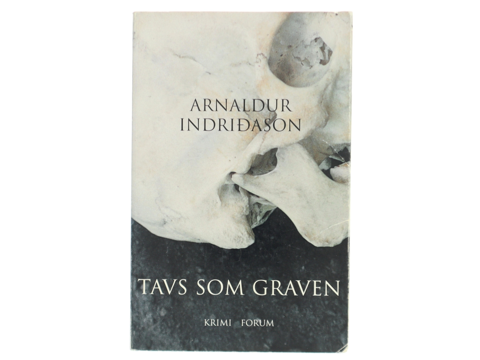 Tavs som graven : kriminalroman af Arnaldur Indriðason (Bog)