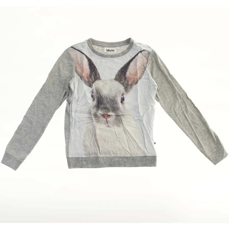 Molo bluse med kaninprint (str. 140)