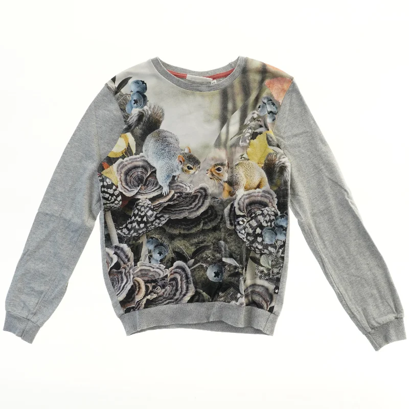 Molo sweatshirt med naturprint (str. 140)
