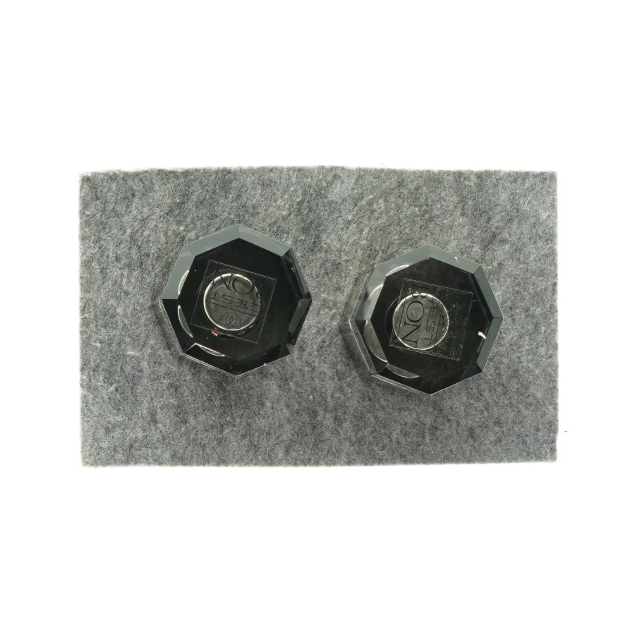 c’est bon krystal Lysestager 2 stk.  (str. 6 x 6cm)