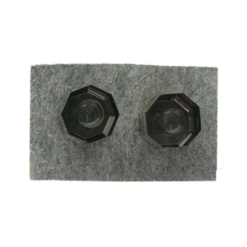 c’est bon krystal Lysestager 2 stk.  (str. 6 x 6cm)