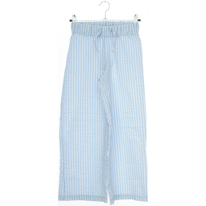 Lyseblå stribede bukser fra Name It (str. 128)