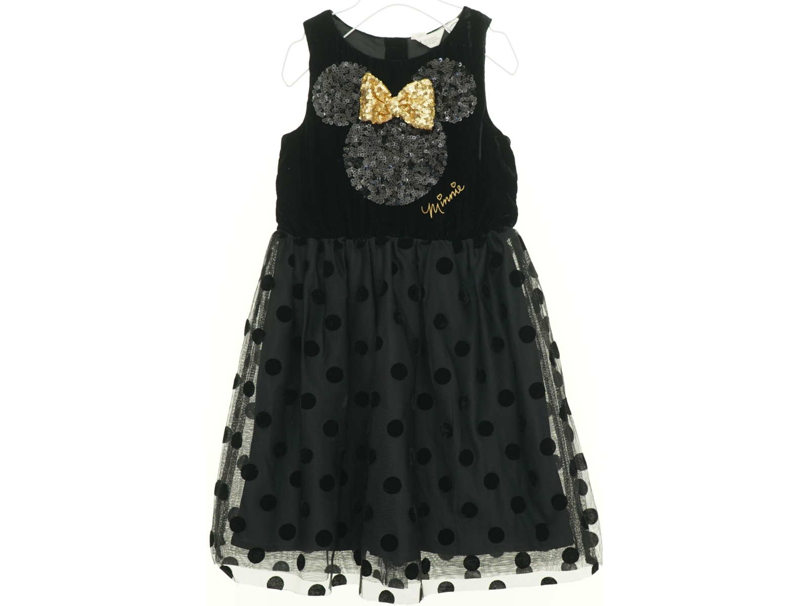 Kjole med Minnie Mouse fra H&M (str. 122 cm)