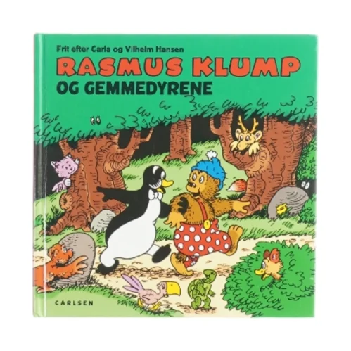 Rasmus klump og gemmedyrene fra bog