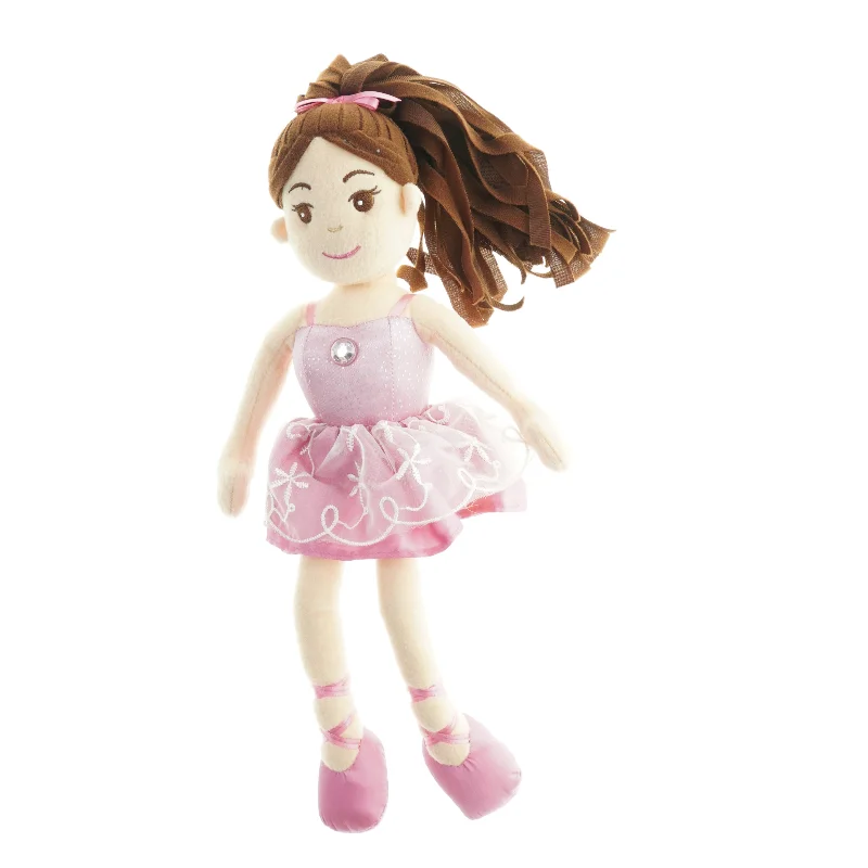 Stofdukke i balletkjole