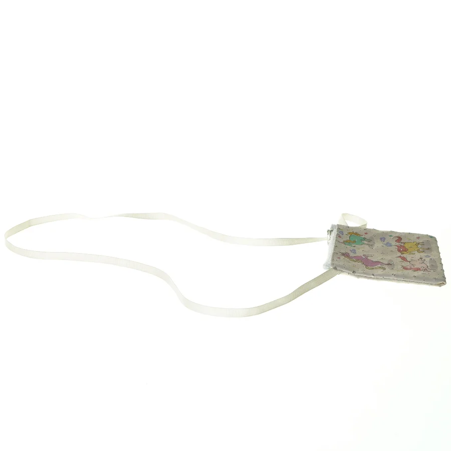 Taske med unicorn motiv (str. 11 x 9 cm)