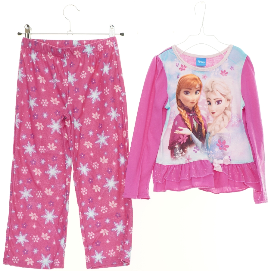 Nattøj med Anna og Elsa fra Disney (str. 116 cm)