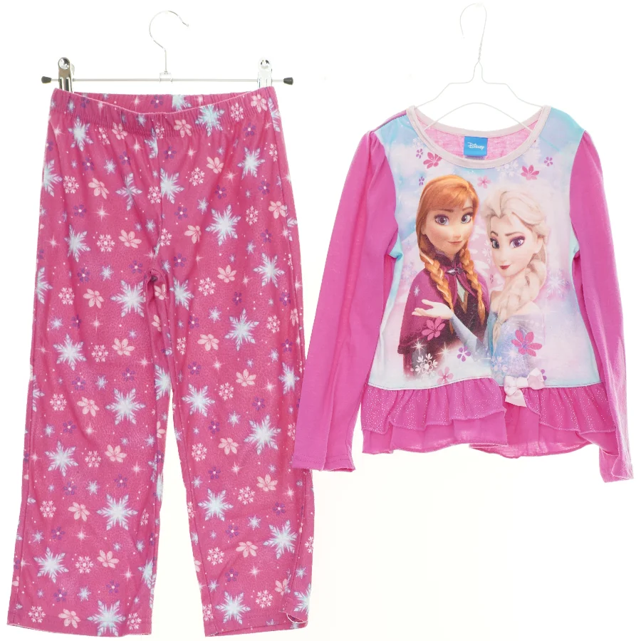 Nattøj med Anna og Elsa fra Disney (str. 116 cm)