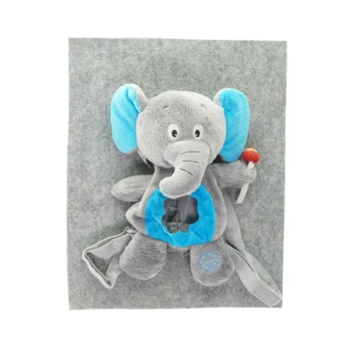 Taske-bamse fra Ukendt (str. LB:33x15)