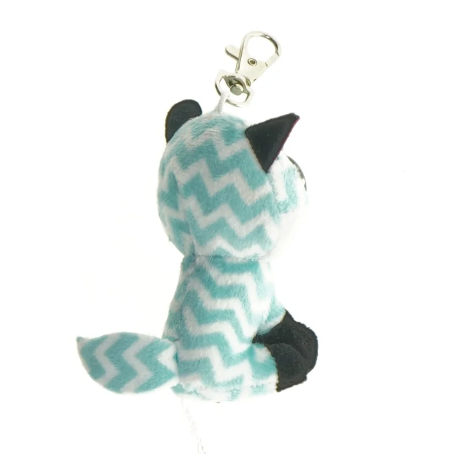 Ty Beanie nøglering, zebra fra Ty (str. 10 cm)
