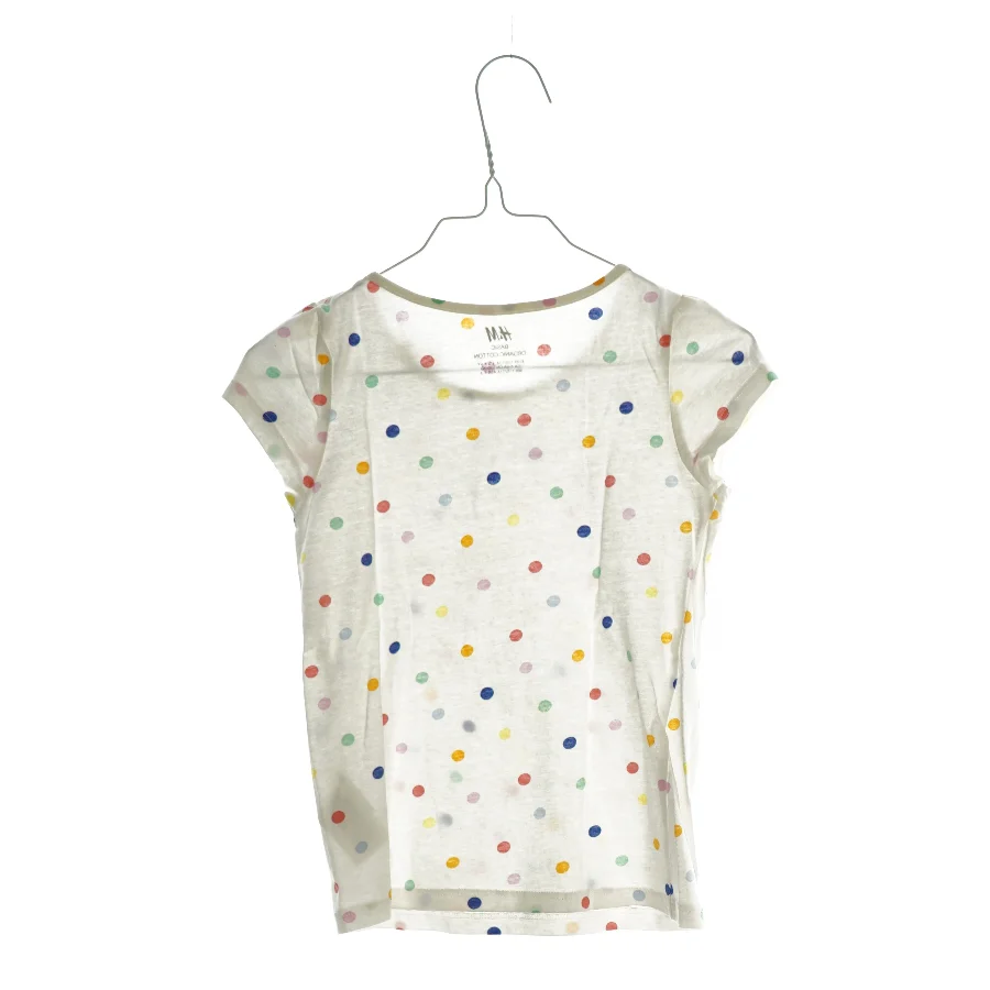 T-Shirt med prikker fra H&M (str. 110 til 116)