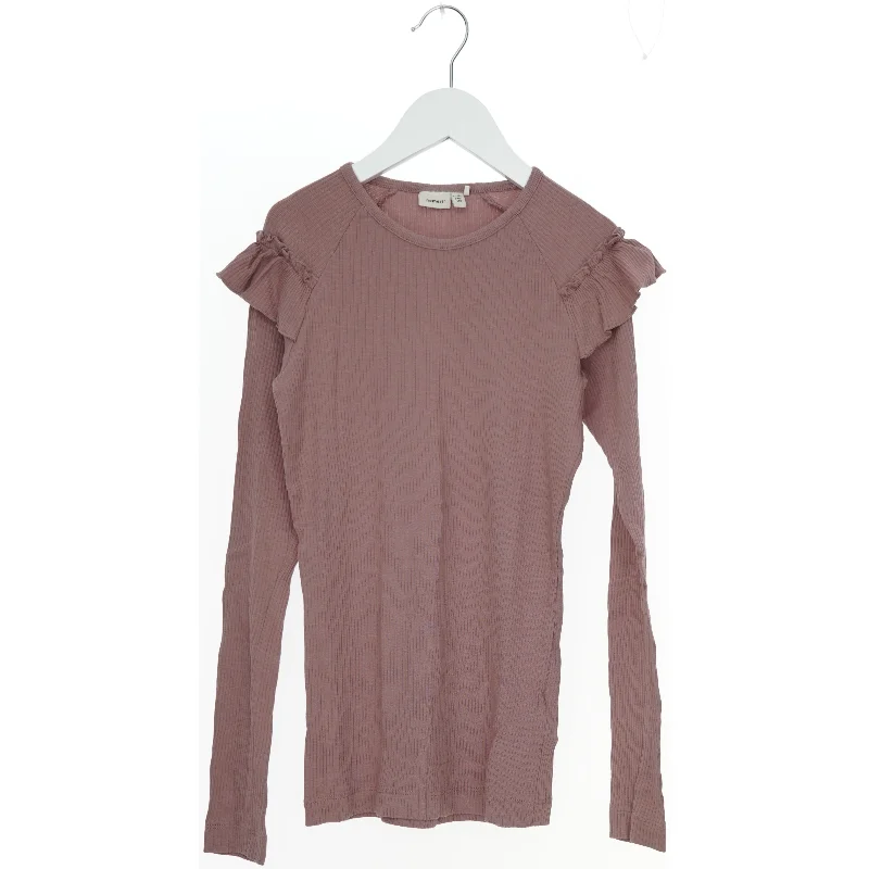 Lilla langærmet bluse fra Name It (str. 152)