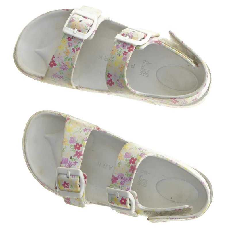 Blomstret børnesandaler (str. 32)
