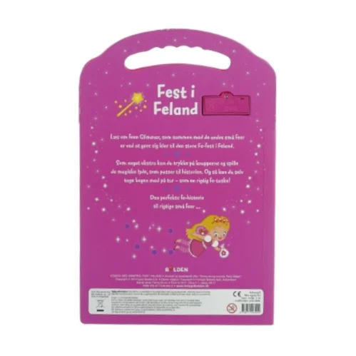 Fest i feland, en bærbar bog med 4 magiske lyde fra bog