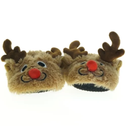 Rensdyr hjemmesko (str. 17 cm)