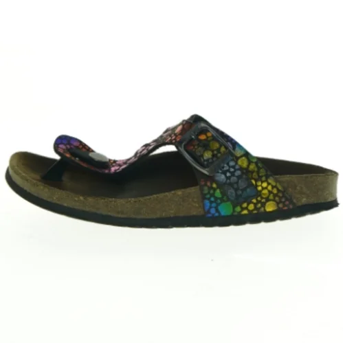 Farverige sandaler