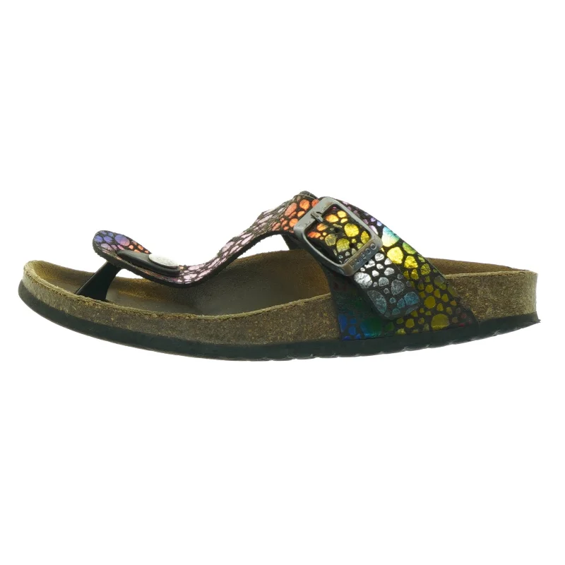 Farverige sandaler