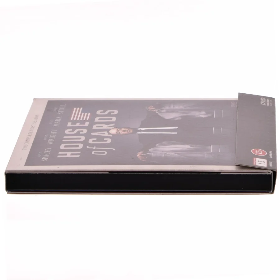 House of cards, first season med Kevin Spacey (DVD)