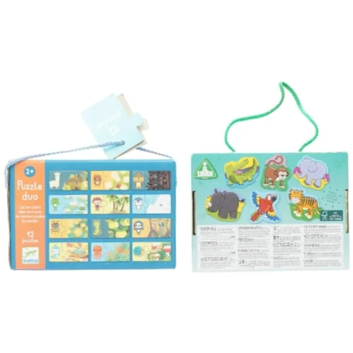 Puslespil 2 stk. (str. 6 stk. og 12 stk. )