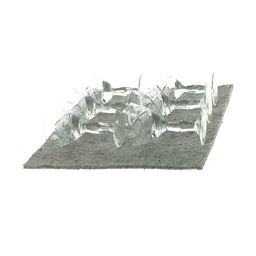 Snapseglas 6 styk (str. 8 x 4,5)