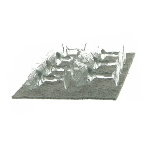 7 snapseglas fra uk (str. 8 CM Ø 45)