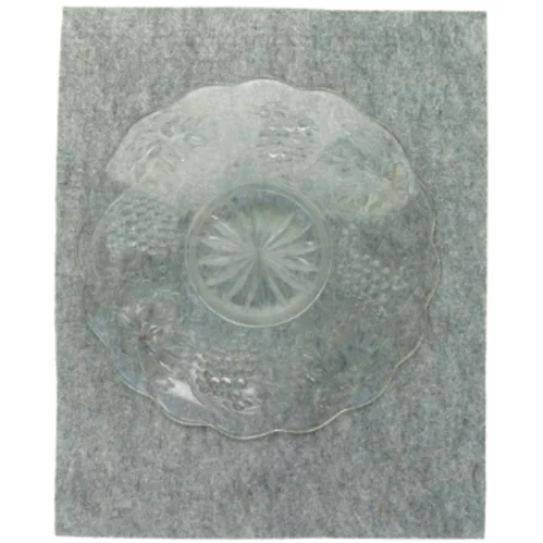 Glasfad med vindruer motiv (str. 29 cm)